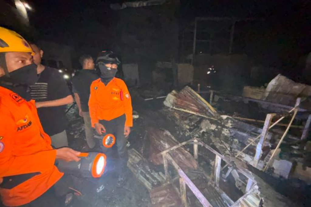 Update Kebakaran Permukiman Padat di Makassar, 37 Rumah Rusak dan 245 Warga Terdampak