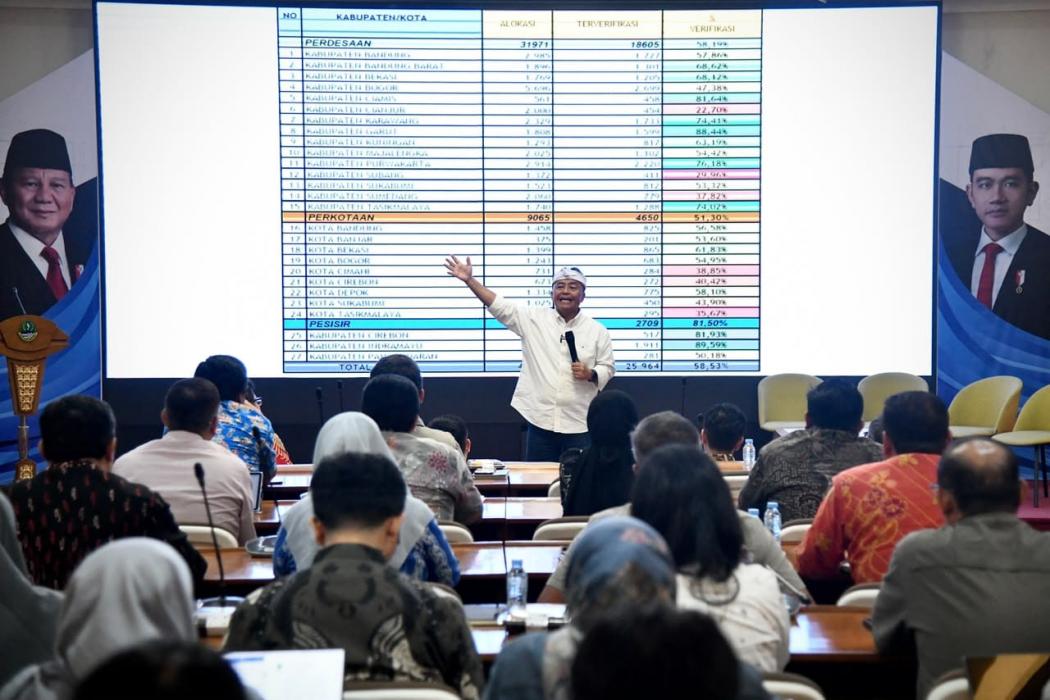 Sejahterakan Rakyat, Pemprov Jabar Kawal Pelaksanaan Program 3 Juta Rumah