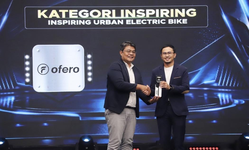 Ofero Stareer 5 Lit Raih Inspiring Urban Electric Bike di Indonesia Automotive Awards 2026