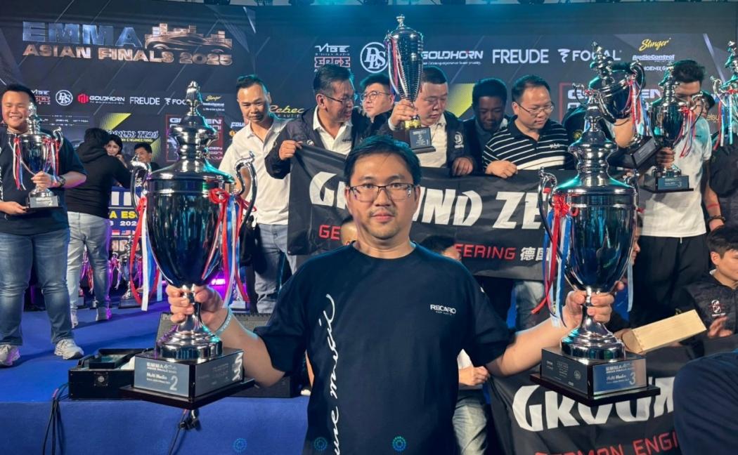 Unjuk Gigi di Kancah Global, Tunner Car Audio asal Bandung Rebut Gelar Juara EMMA Asia