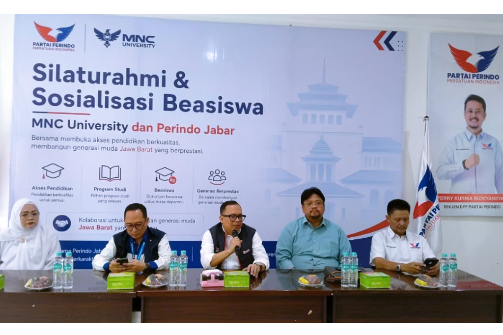 Jembatani Kebutuhan Industri Kreatif, Partai Perindo Jabar dan MNC University Hadirkan Program Beasiswa Kita