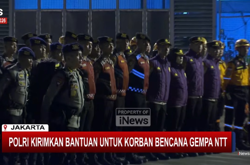 Polri Kirim 137 Personel ke NTT Bantu Penanganan Korban Gempa: Tim SAR hingga Medis