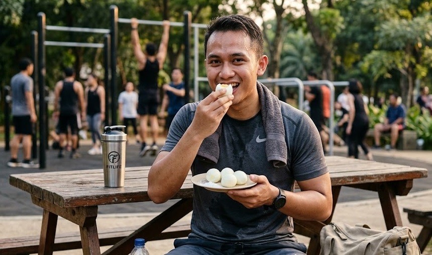 Makan Telur Setelah Olahraga Bisa Bantu Bangun Otot, Benarkah?
