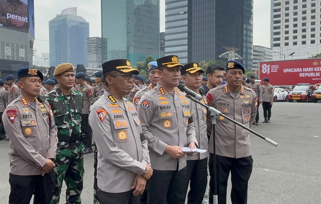 21 Orang Diamankan jelang Demo Mahasiswa, Polisi Amankan Flare hingga Molotov