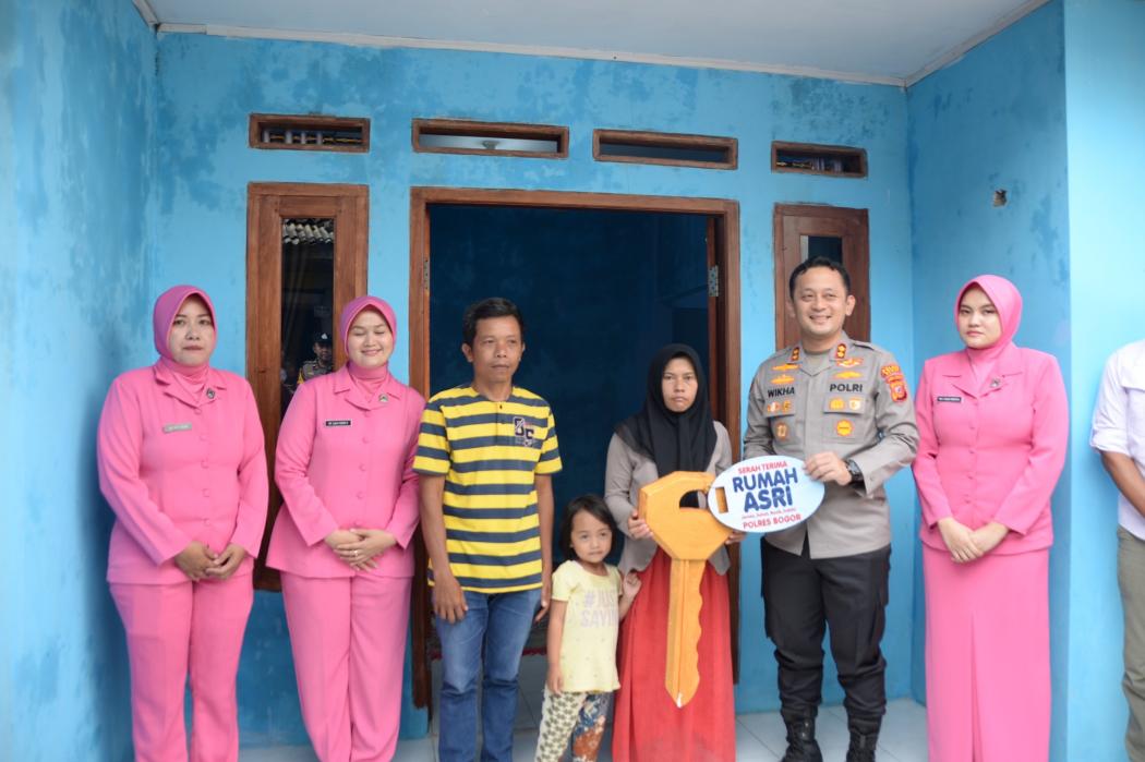 Inisiasi Program Rumah Asri Berkelanjutan, Kapolres Bogor Jadi Nominator Pemimpin Daerah Awards 2026