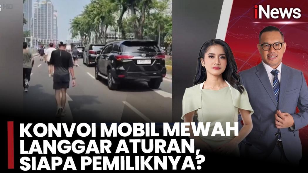 Nekad Terobos Kawasan CFD Sudirman-Thamrin, Pemprov DKI Jakarta Selidiki Konvoi Mobil Mewah Berpelat Khusus