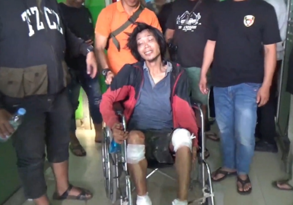 Tampang Sadis Begal Motor Bersenpi Tembak Pelajar Lampung, Nangis saat Ditangkap