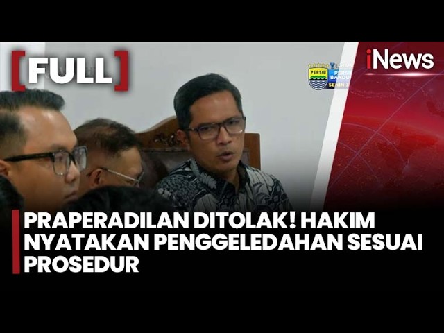 Praperadilan Febrie Adriansyah Kandas, Status Tersangka TPPU Tetap Sah