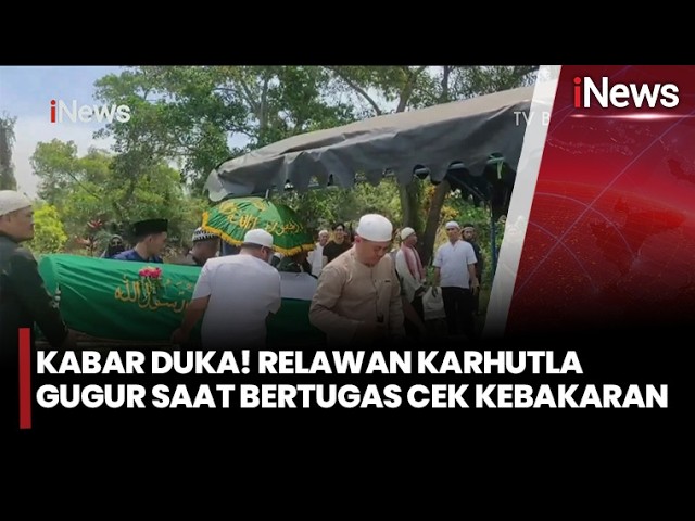 Kabar Duka, Ketua Relawan Karhutla di Palangkaraya Gugur Usai Berjibaku Padamkan Api