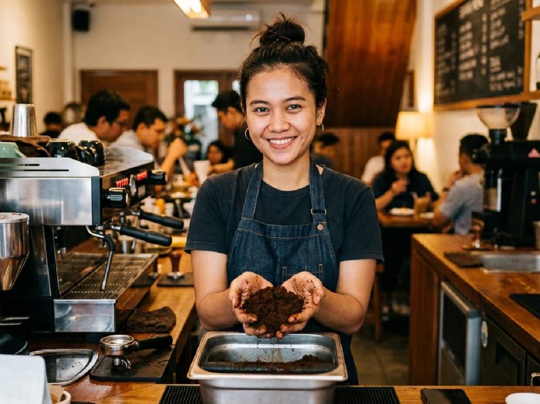 Jangan Langsung Dibuang, Ampas Kopi Ternyata Bisa Diolah Jadi Kompos!
