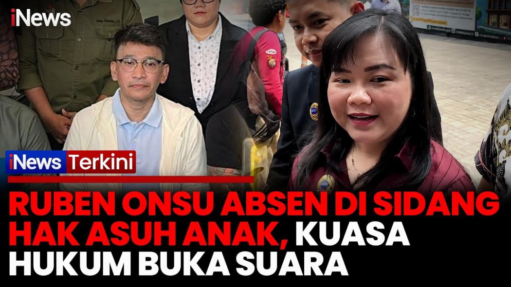 Ruben Onsu Absen Lagi di Sidang Hak Asuh Anak, Ternyata Ini Alasannya