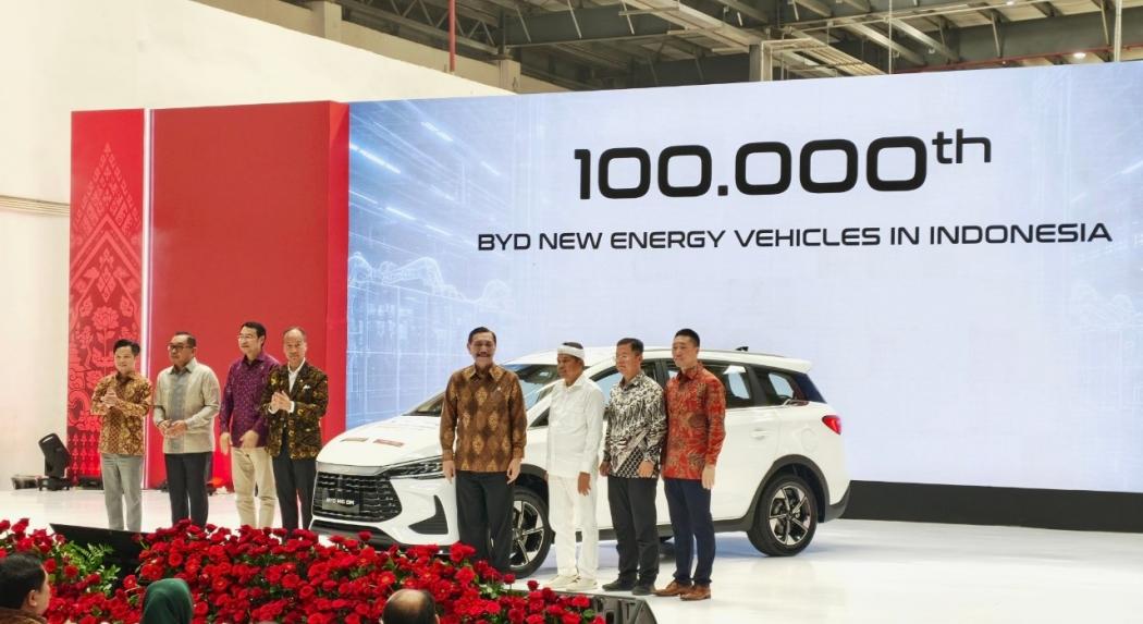 Pabrik BYD di Subang Resmi Beroperasi, Kapasitas Produksi 150.000 Unit