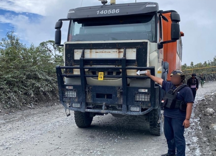 Konvoi PT Freeport Indonesia Ditembaki di Mile 60 Tembagapura, 3 Kendaraan Diterjang Peluru