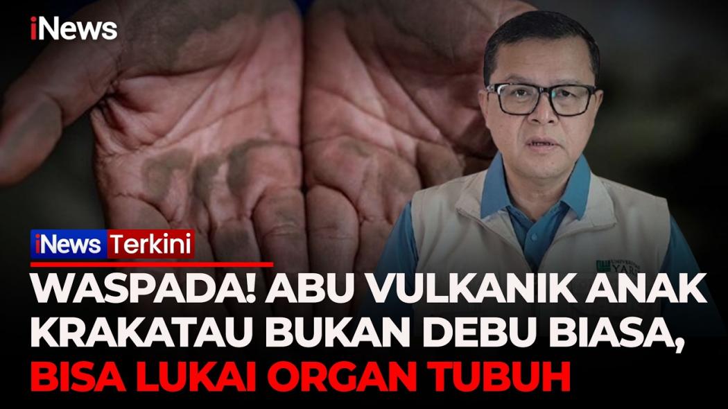 Epidemiolog Peringatkan Bahaya Abu Vulkanik Gunung Anak Krakatau