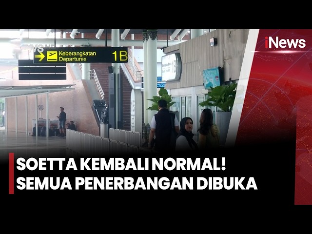 Soekarno-Hatta dan 4 Bandara Lain Kembali Beroperasi Pascaevaluasi Ruang Udara
