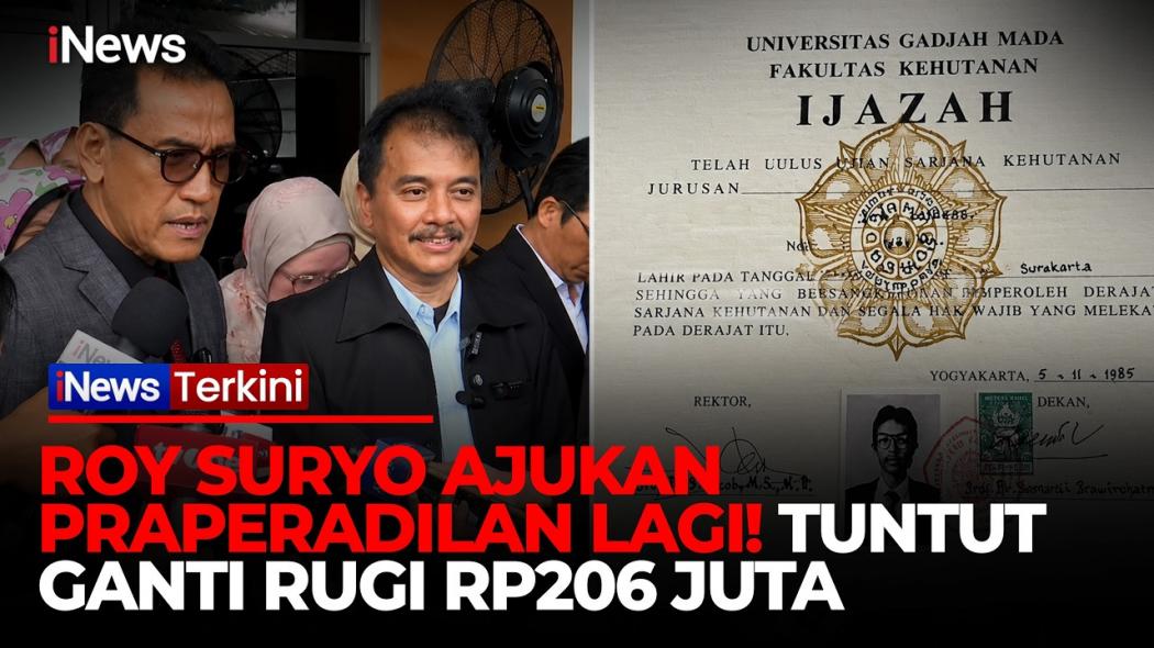 Praperadilan Jilid V, Roy Suryo Tuntut Negara Bayar Ganti Rugi Rp206 Juta