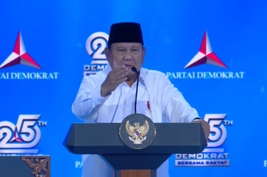 Prabowo Sanjung SBY dan Demokrat: Waktu Tidak Berkuasa, Tak Mencaci Maki