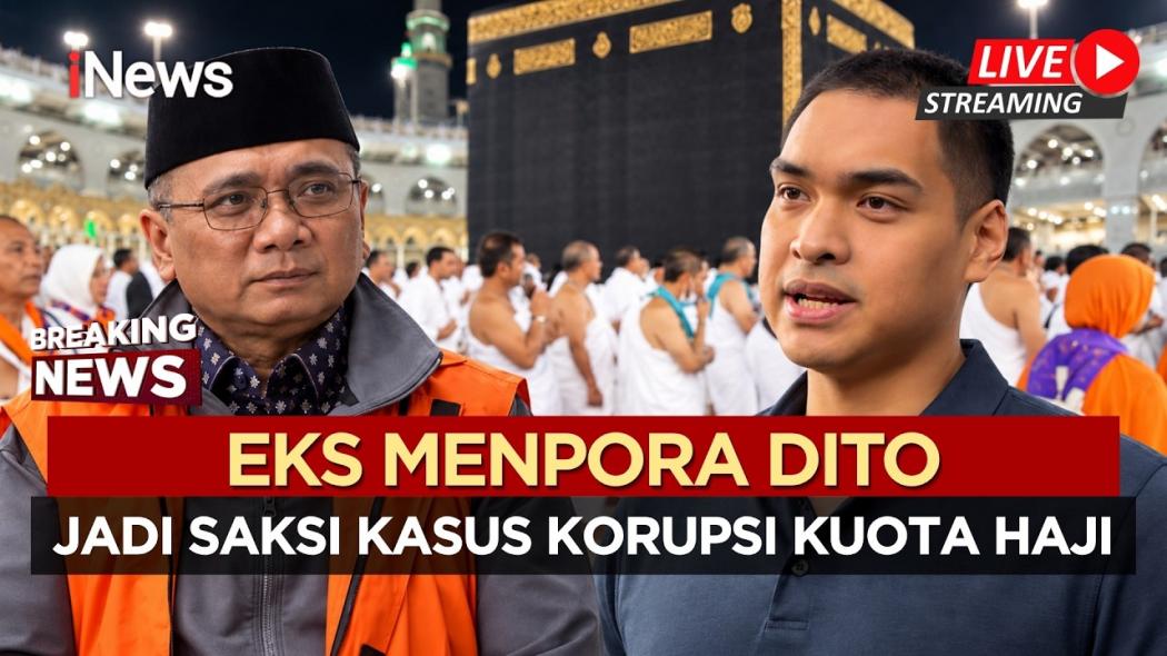Dito Ariotedjo Dipanggil Jadi Saksi Sidang Korupsi Kuota Haji, KPK Soroti Lawatan ke Arab Saudi