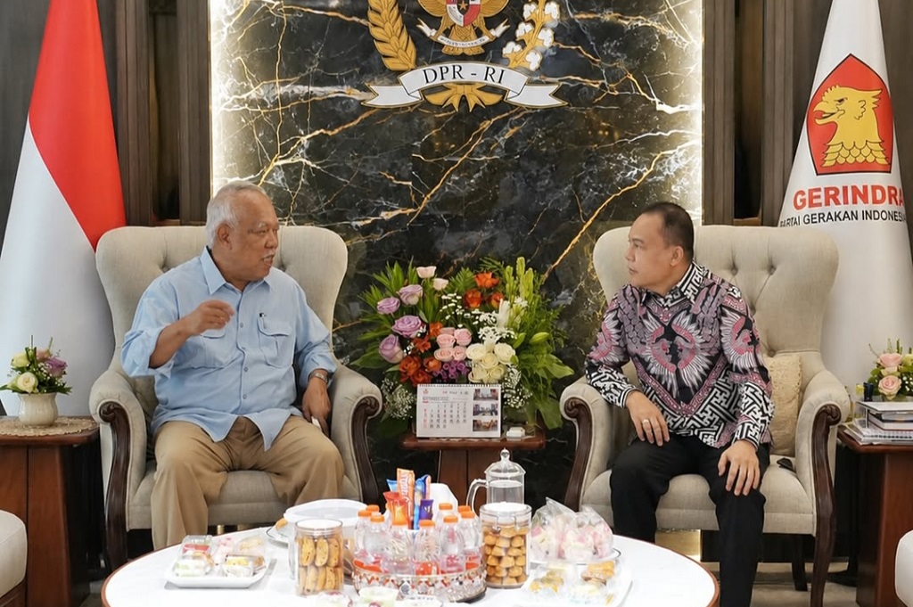 Dasco Bertemu Kepala Otorita IKN Basuki Hadimuljono, Bahas Apa?