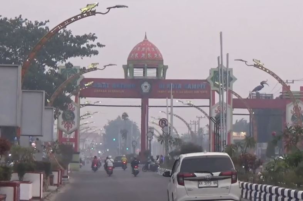 Kualitas Udara di Sampit Kategori Berbahaya Dampak Karhutla, ISPU Tembus 1.142 Terburuk di Indonesia