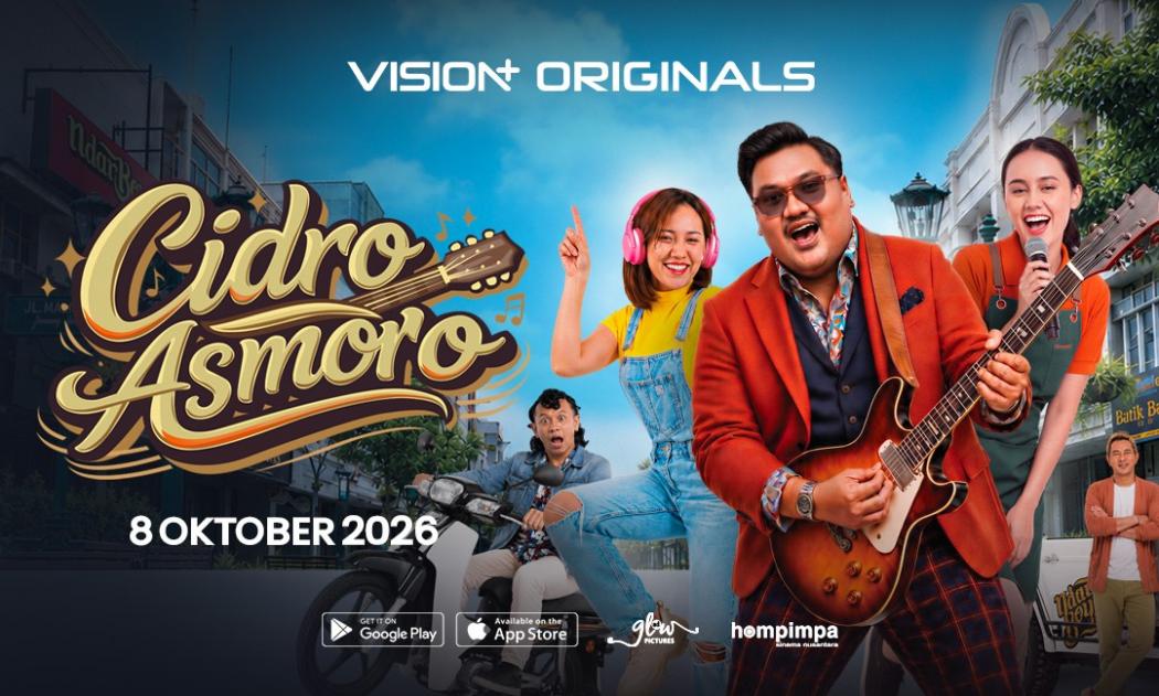 Official Poster Film Cidro Asmoro Tampilkan Perpaduan Musik hingga Komedi, Segera Tayang di Bioskop! 