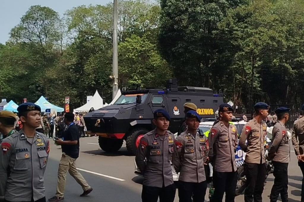 Persib Tiba di SUGBK Dikawal 7 Rantis Barracuda jelang Hadapi Persija