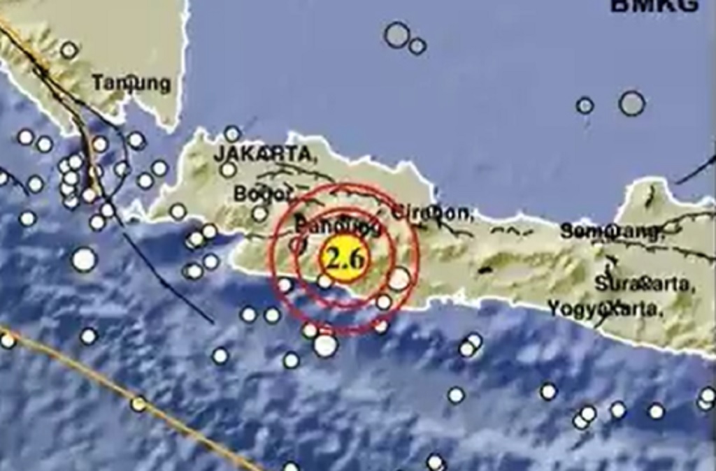 Gempa Terkini Guncang Bandung, Cek Magnitudo dan Pusat Getarannya