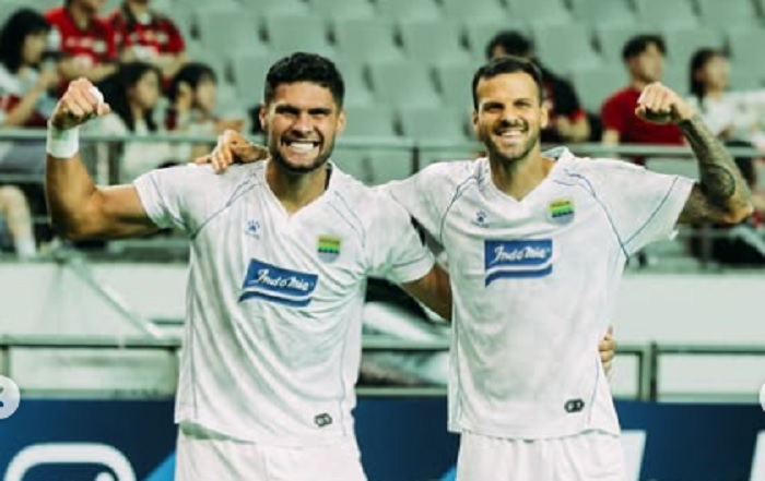 Persib Ungguli FC Seoul 1-0 di Babak Pertama, Julio Cesar Cetak Gol Cepat