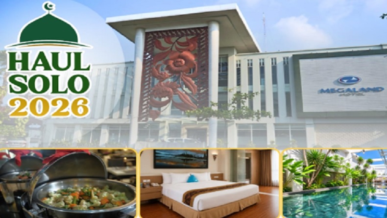 Sambut Haul Solo 2026, Megaland Hotel Solo Hadirkan Paket Menginap Spesial untuk Kenyamanan Jamaah
