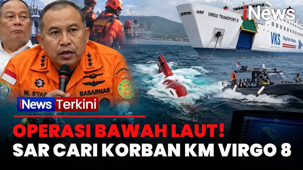 Cari Korban Kapal Virgo 8, Tim SAR Gabungan Terjunkan Penyelam dan Teknologi Sonar