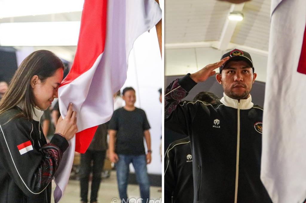 Dewa Ayu dan Daniel Hutapea Jadi Pembawa Bendera Merah Putih di Asian Games 2026, Tampilkan Budaya Bali dan Batak