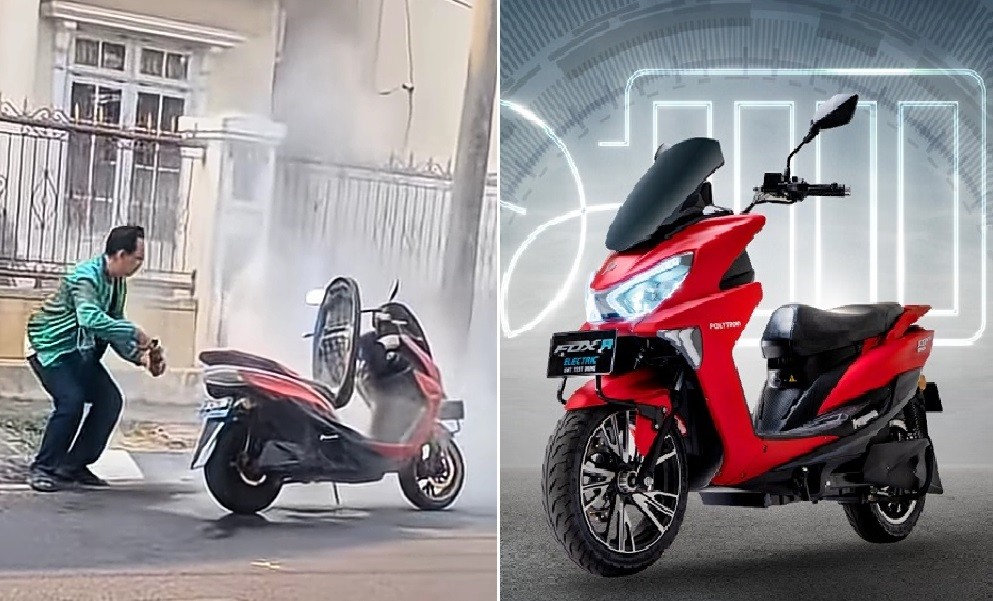 Motor Listrik Fox R Terbakar, Hasil Investigasi Polytron Temukan Ini