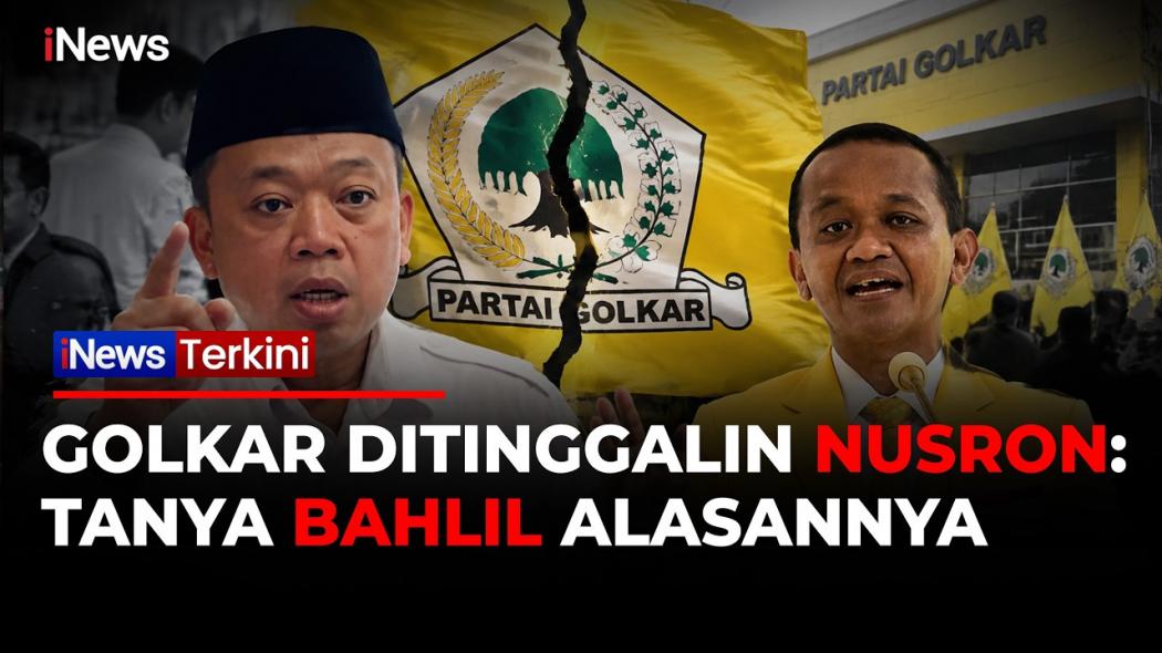 Nusron Wahid Buka Suara soal Mundur dari Golkar, Akui Sudah Lama Bicara dengan Bahlil