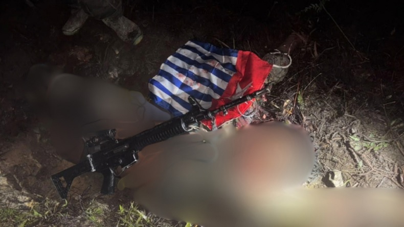 Mencekam! Kontak Senjata di Intan Jaya, 4 Anggota OPM Tewas Diterjang Peluru TNI