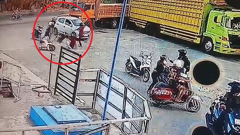 Pengeroyokan di SPBU Barru Terekam CCTV, 2 Pemuda Ditangkap Polisi