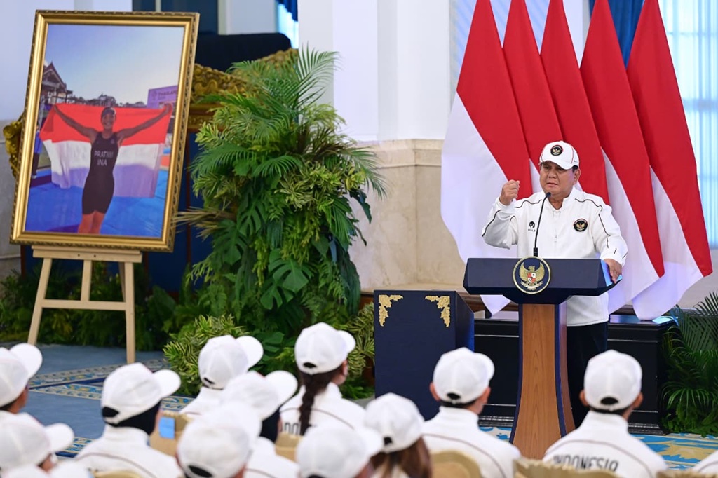 Prabowo Video Call Tim Bulu Tangkis usai Raih Emas Pertama Asian Games 2026: Terima Kasih