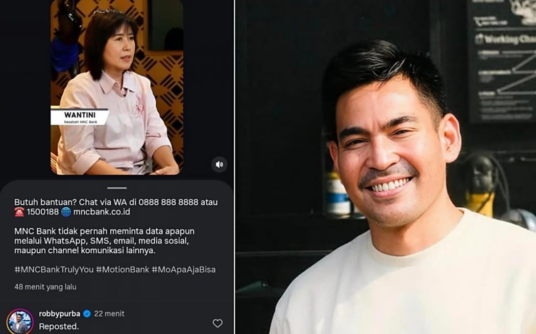 Reposted! Robby Purba Apresiasi Nasabah MNC Bank yang Viral dan Akui Salah Paham