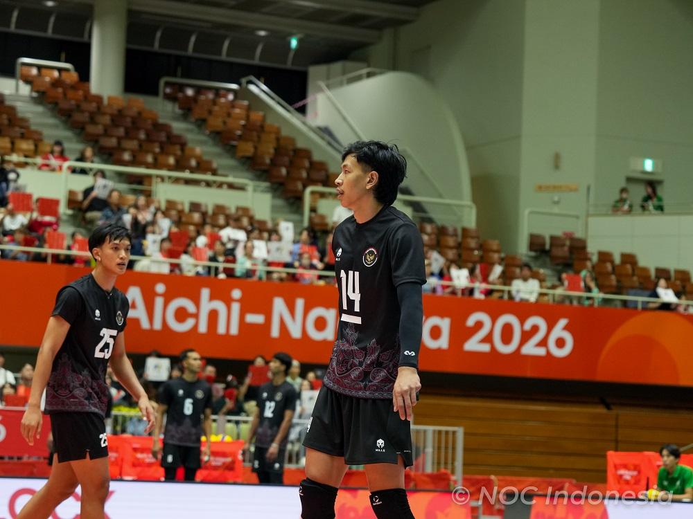 Hasil Asian Games 2026: Timnas Voli Putra Indonesia Kalah Dramatis dari Thailand 2-3