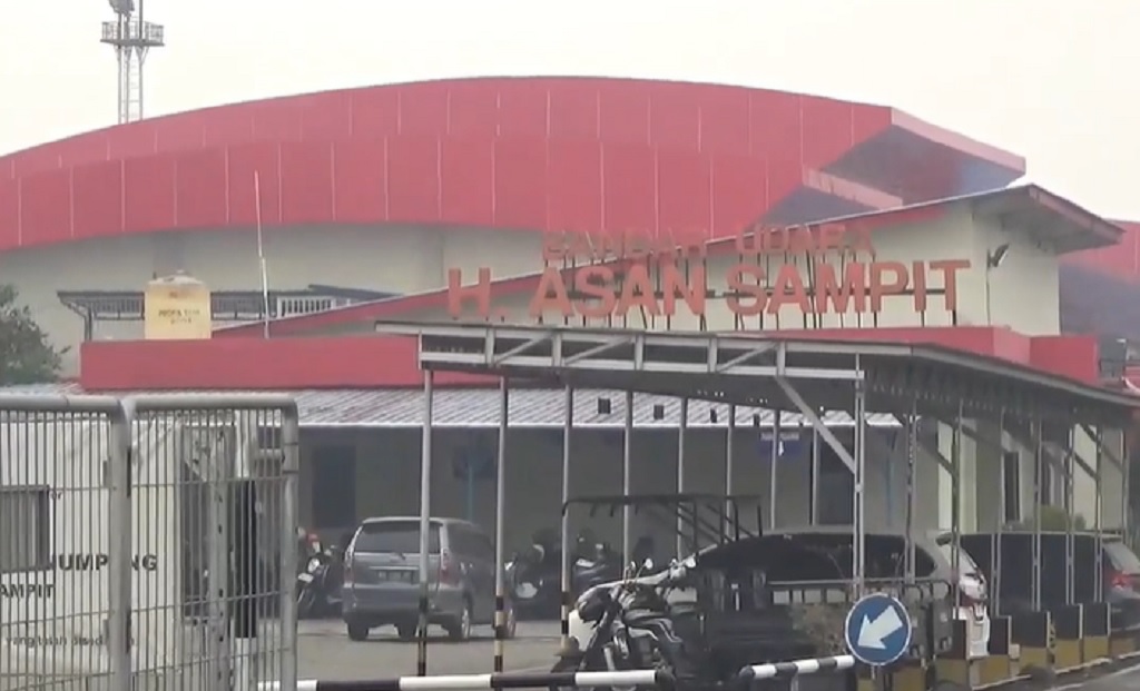 Bandara Haji Asan Sampit Lumpuh Total Sepekan Imbas Kabut Asap Karhutla