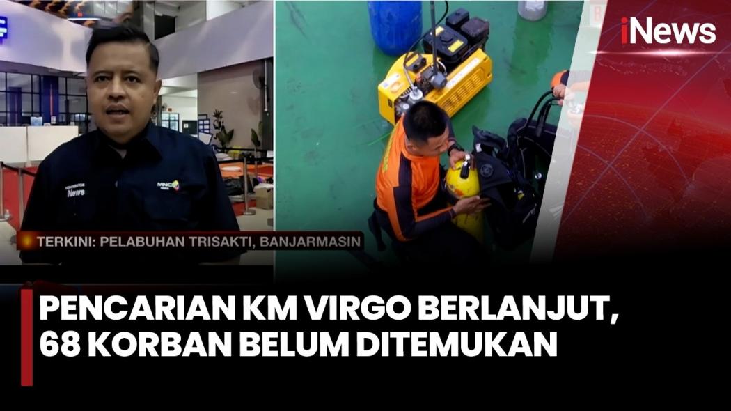 Hari ke-16 Operasi SAR, 68 Korban KM Virgo Transport 8 Masih Hilang, Basarnas Kerahkan 2 Helikopter