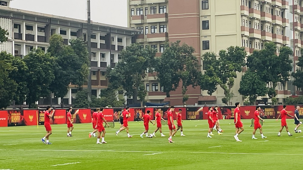 Momen Latihan Timnas Indonesia jelang Laga Hidup Mati Vs Bangladesh di FIFA ASEAN Cup 2026