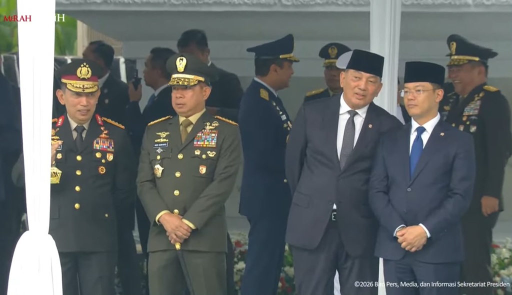 Komjen Suyudi Fit and Proper Test Kapolri, Listyo Sigit Masih Dampingi Prabowo di Lubang Buaya