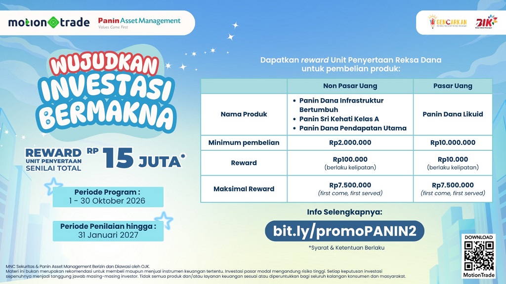 MNC Sekuritas Ajak Investor Wujudkan Investasi Bermakna Bersama Panin Asset Management