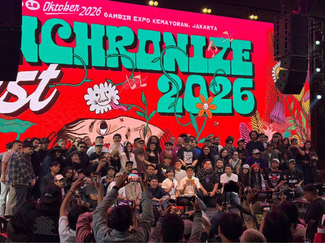 Rayakan 1 Dekade, Synchronize Fest 2026 Bawa Semangat Musik Lintas Genre