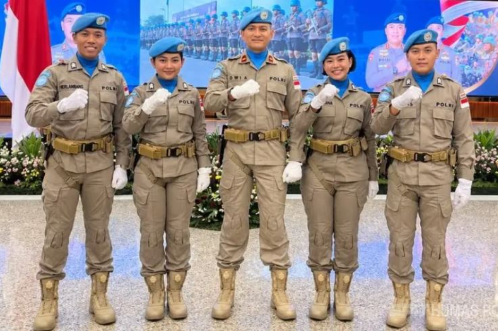 5 Personel Polda Jatim Gabung FPU 8 Minusca, Jalankan Misi Perdamaian PBB di Afrika Tengah