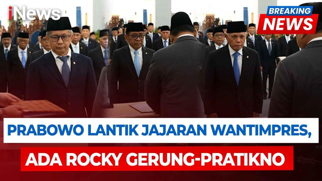 Daftar 26 Anggota Wantimpres yang Dilantik Presiden Prabowo: Rocky Gerung hingga Anwar Usman