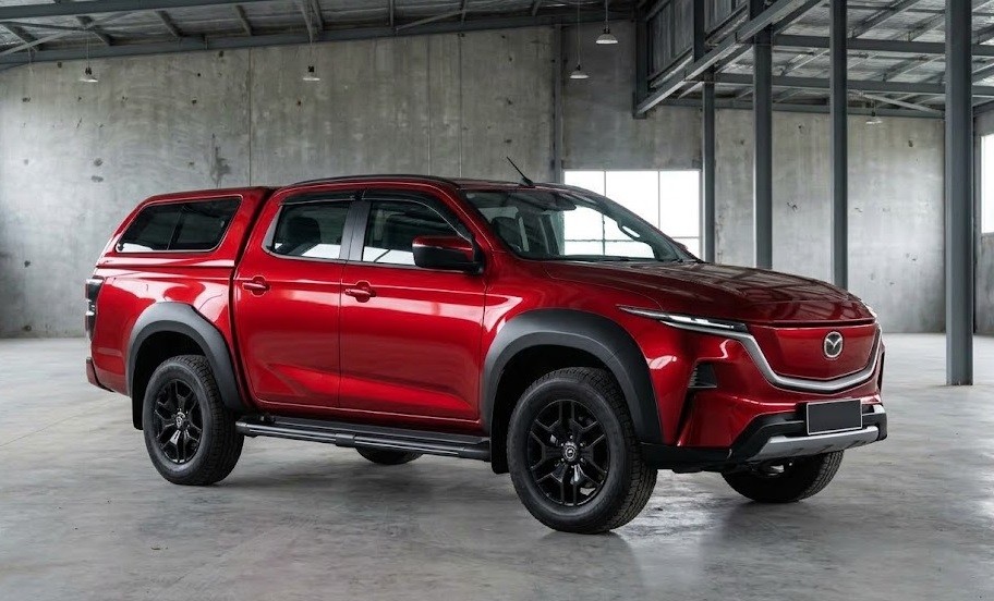 Hadapi Hilux dan Triton, Mazda Siapkan Mobil Pikap BT-50 Generasi Baru