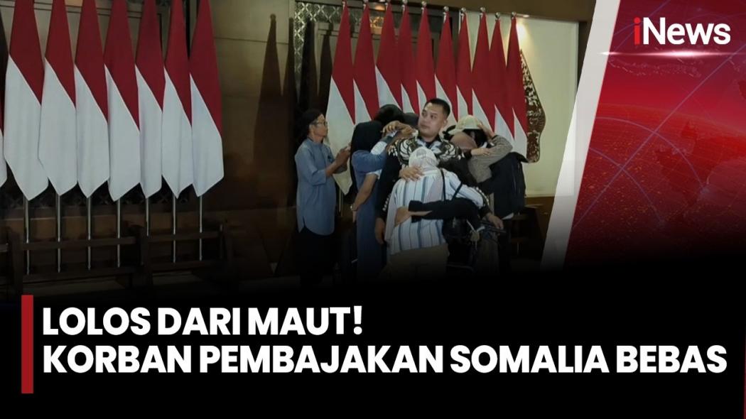 Tangis Haru Sambut Kepulangan 4 ABK WNI Korban Penyanderaan Perompak di Somalia