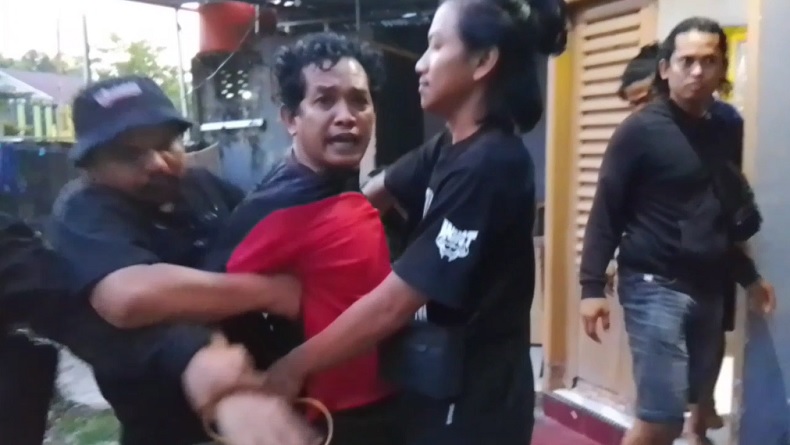 Sempat Melawan dan Dihalangi Keluarga, Pencuri Aksesori Tower Ditangkap di Makassar