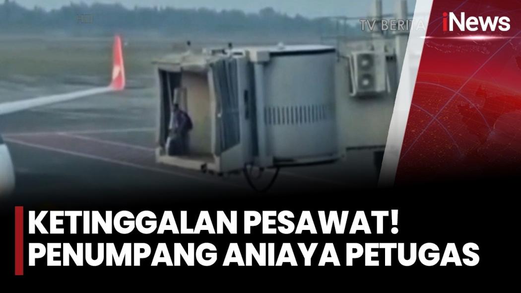 Emosi karena Terlambat, Penumpang Nekat Terobos dan Hantam Petugas Bandara di Sorong